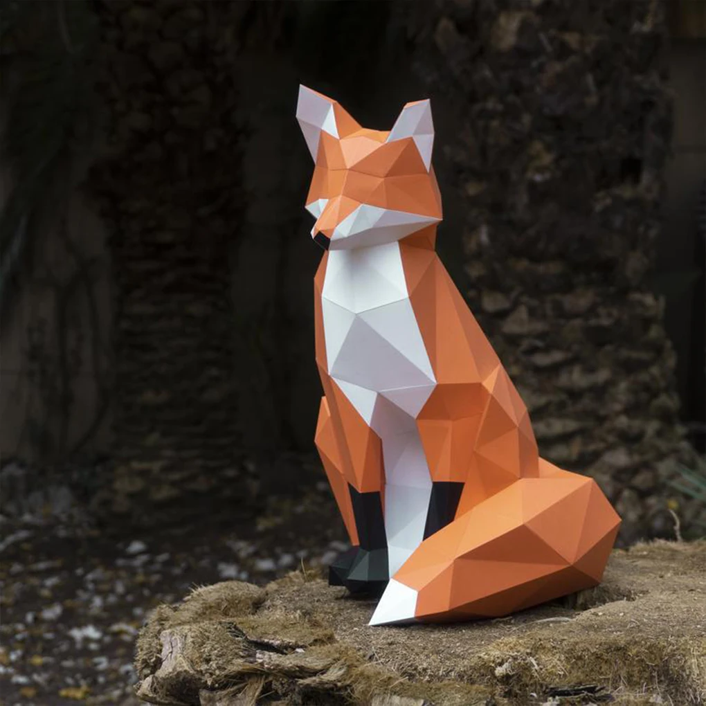 

Легкие и удобные в переноске бумажные Мультяшные 3D картонные милые и уникальные бумажные игрушки с животными