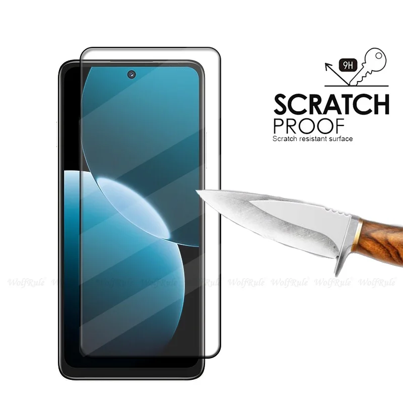 6-in-1 Tempered Glass Full Cover Screen and Lens Protector