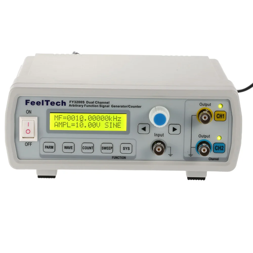Digital DDS Function Generator Dual-channel 12Bits 250MSa/s Sine Wave 24MHz Arbitrary Waveform/Pulse Frequency Signal Generator 2