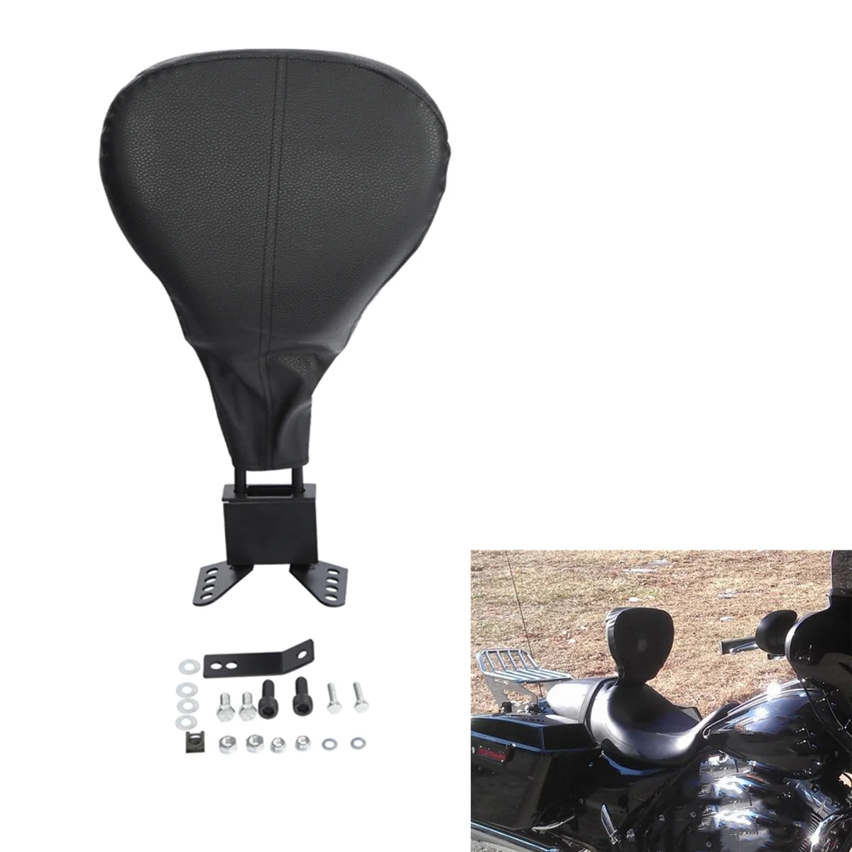 

Motorcycle Rider Driver Back Rest For Harley Touring Road King Road Glide Electra Glide Ultra Classic Limited 1988-2008 2007 06