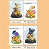 Bee Butterfly Flower Bonsai Building Blocks Insect Plant Potted Model Bricks With Dust Cover Children's DIY Toy Christmas Gift 4