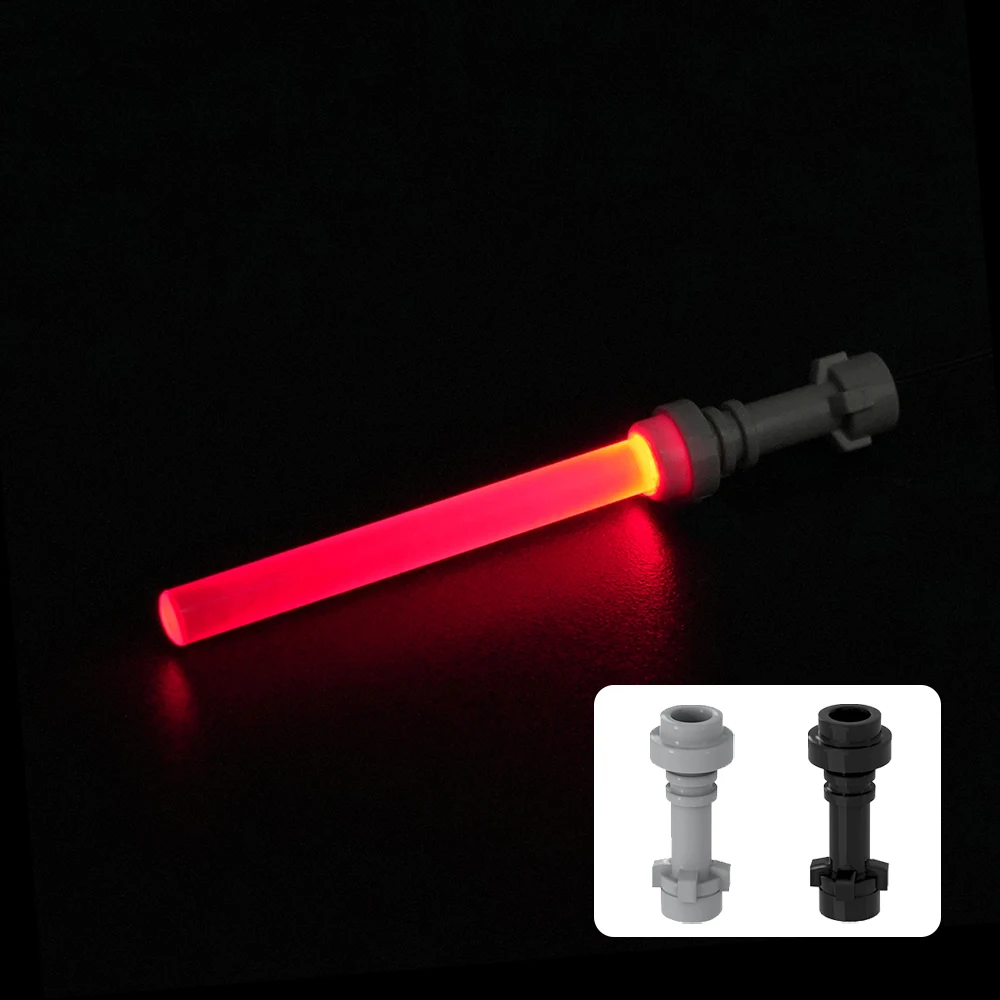 LED Action Figures Lightsaber Accessories - DIY Warrior Sword Blocks