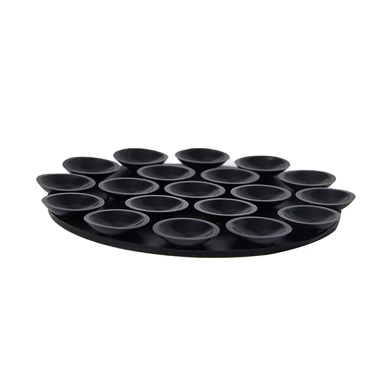 Round/Square Silicone Suction Pad For Mobile Phone Fixture Suction Cup Backed Adhesive Silicone Rubber Sucker Pad For Fixed 1pc phone suction cup self adhesive glue pads
