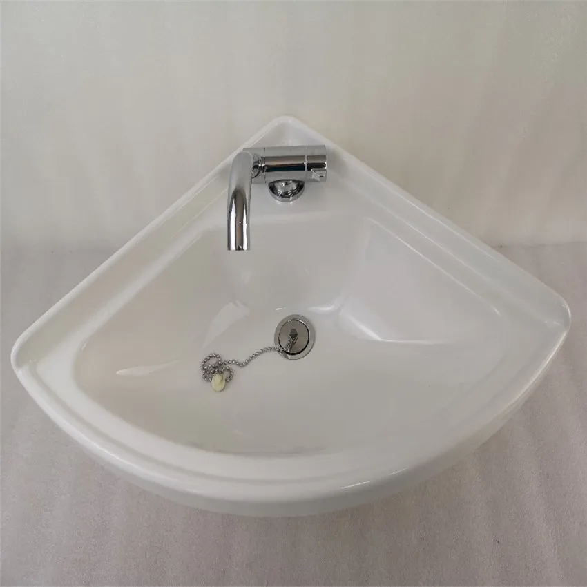 

380*380*100mm White Black Acrylic Sink GR-Y003 Marine Boat Caravan RV Camper