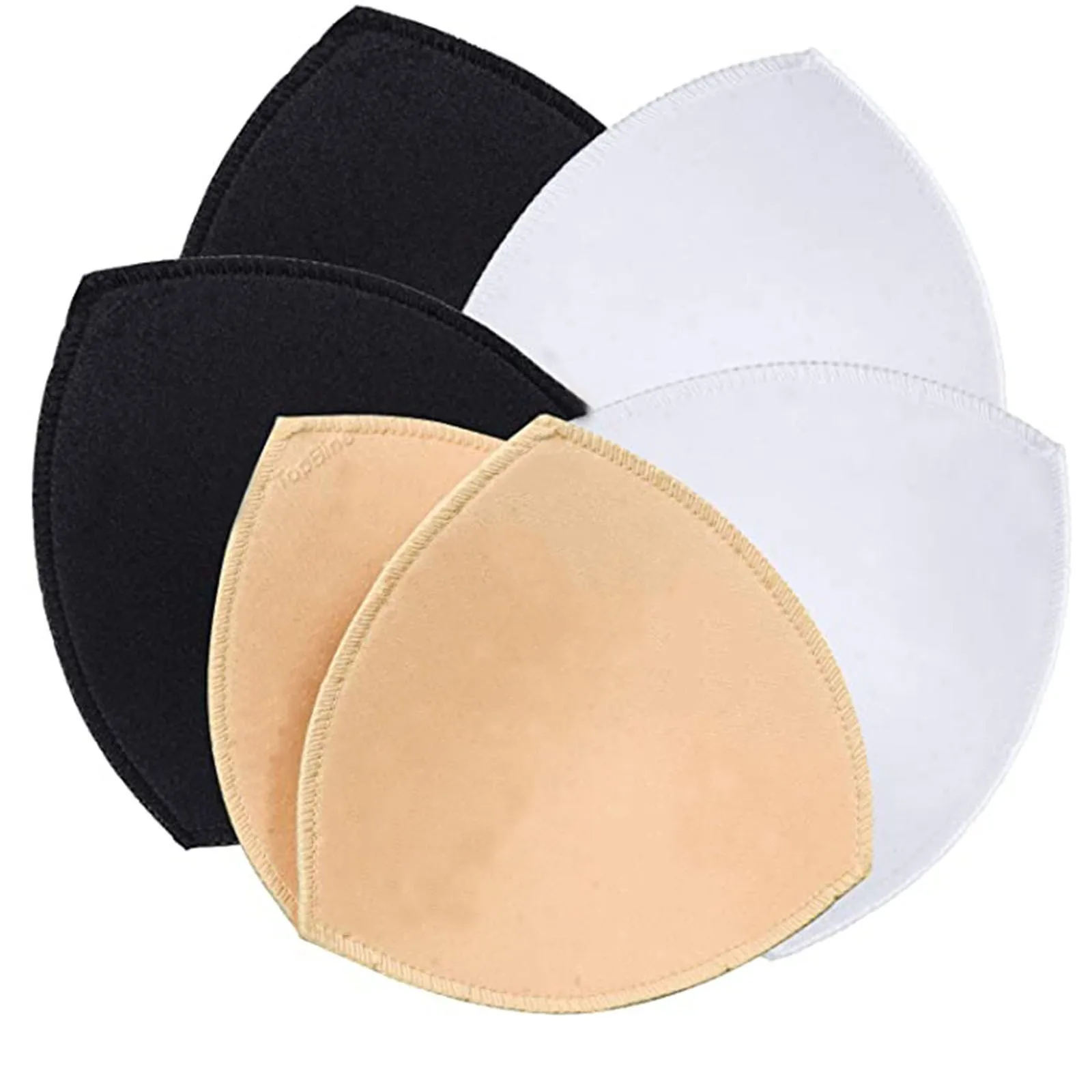 

3pairs Underwear Insert Pad for Sticky Bra Thicker Bra Pads Breast Lift Up Enhancer Inserts Swimsuit Invisible Bra Pad Accessory