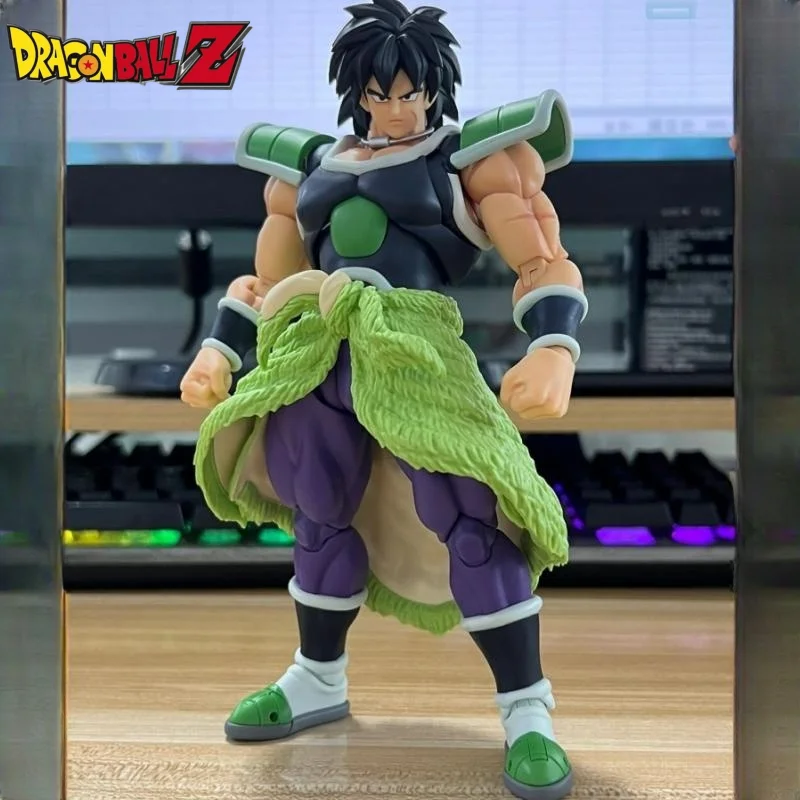 

Фигурка Bandai Dragon Ball Подлинная Shf Limited Supe Z Broly шарнирные Подвижные модели кукол экшн коллекционные подарки ручной работы игрушки