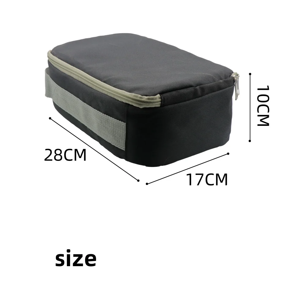 Outdoor tableware cookware storage bag thickened gas tank storage bag camping handbag 6