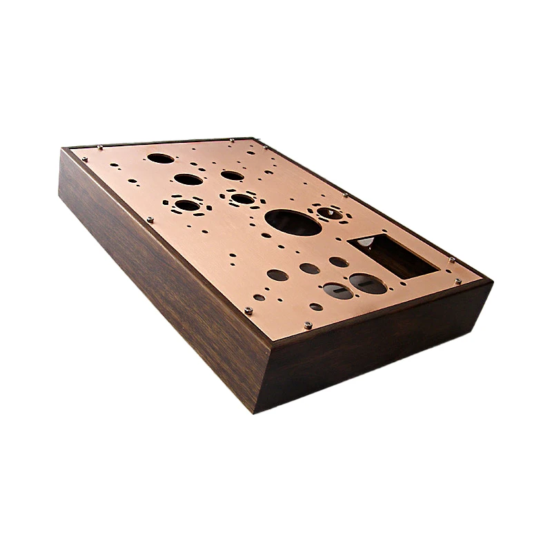 Ebony Vacuum Tube Amplifier Case Wooden Frame Vacuum Tube Case Power
