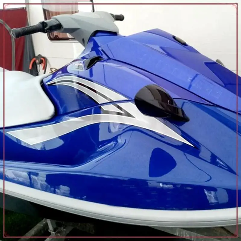 Motor Boat Rearview Mirror For Yamaha Waverunner VX1100 VX 1100 Cruiser Deluxe Sport 2005-2009 Modified Rearview Mirror