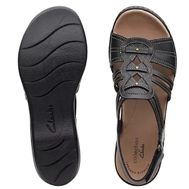

Summer Sandals for Women Orthopedic Open Toe Solid Non-Slip Shoes Fashion Casual Female Beach Wedge Sandalias Mujer Zapatos