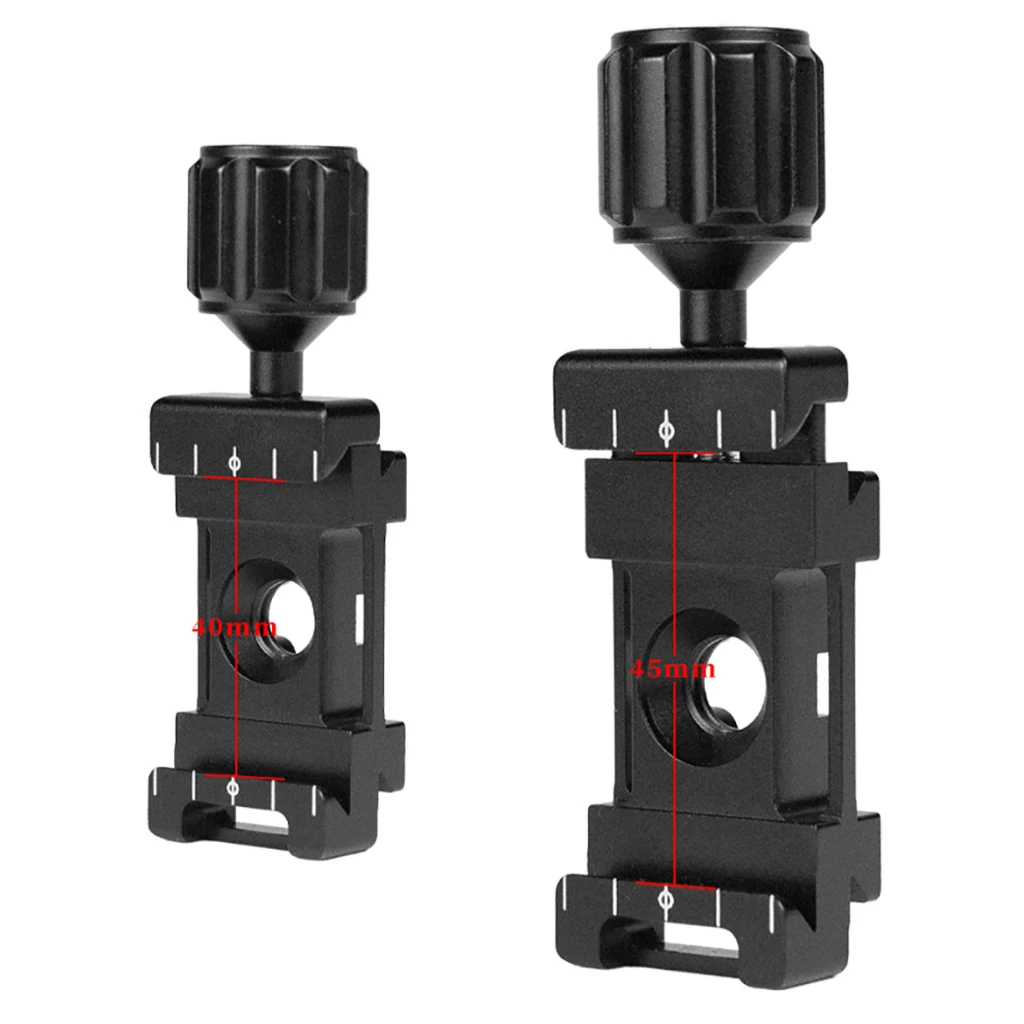 Tripod mount adapter Portable 25mm CNC Anti-Slip Quick Release Clamp