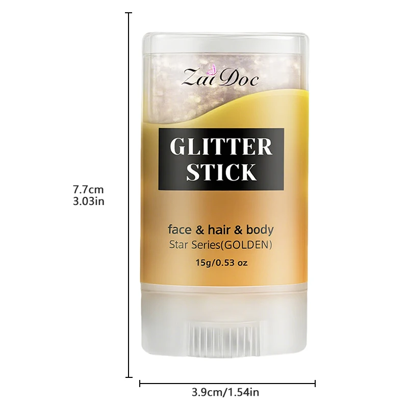 Zaidoc 12pcs Glitter Stick Shimmer Makeup Set