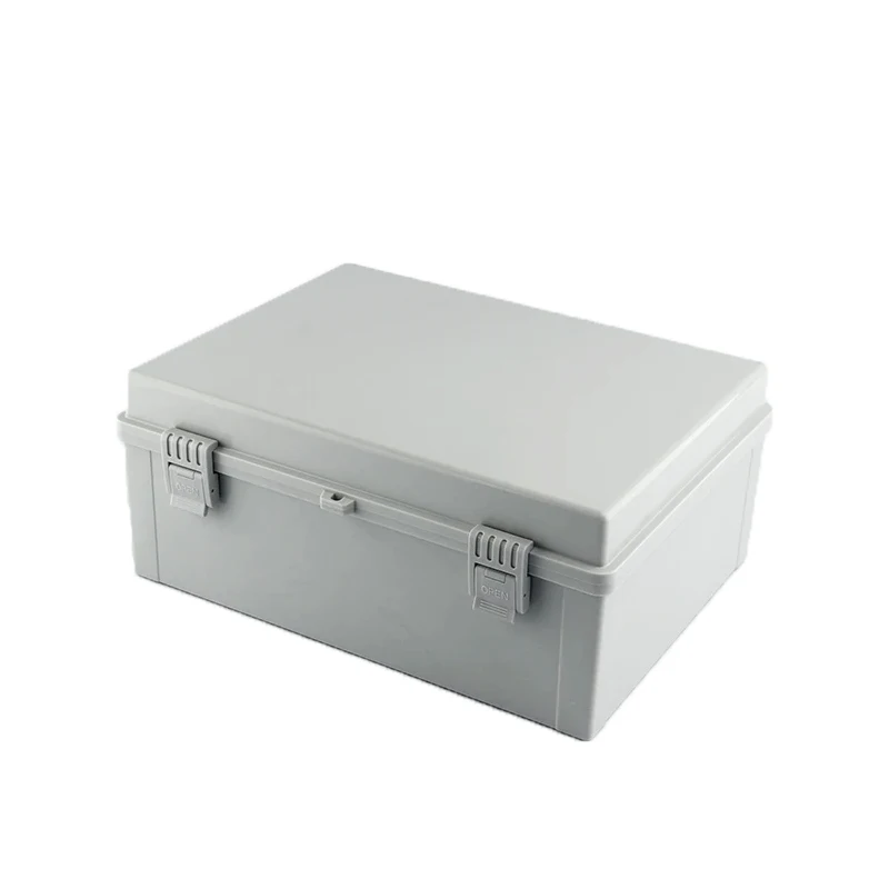 IP66 Waterproof Plastic Enclosure Junction Box Gray/Transparent Electrical Power Connections Box Outdoor Distribution Housings