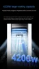 L'm'm Removable Air Conditioner All-in-One Machine Single Cold Cooling and Heating without Outdoor Condenser Portable 3