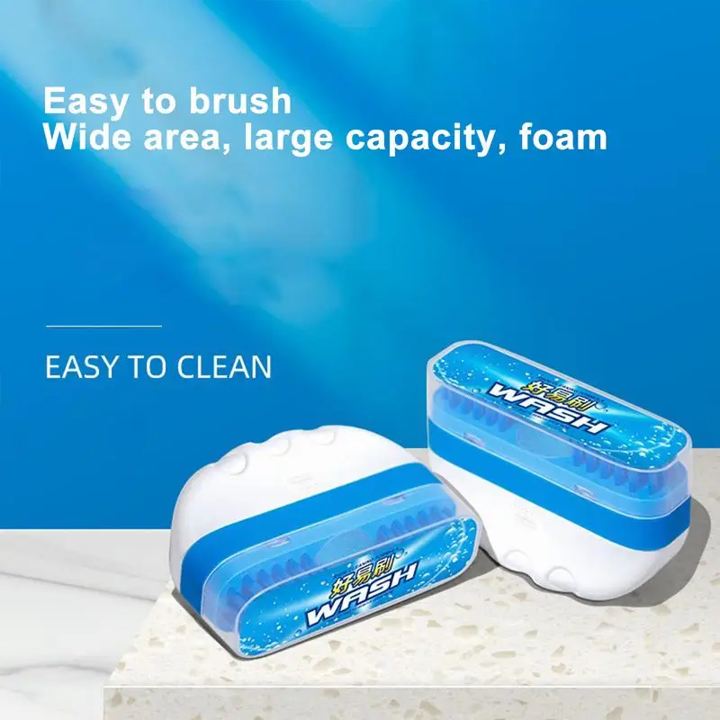 Brush For Shoes Laundry Brush Cleaning Brush Cleans Dirt And Grime From Shoes And Laundry Liquid Shoe Brush For Effective Stain 4