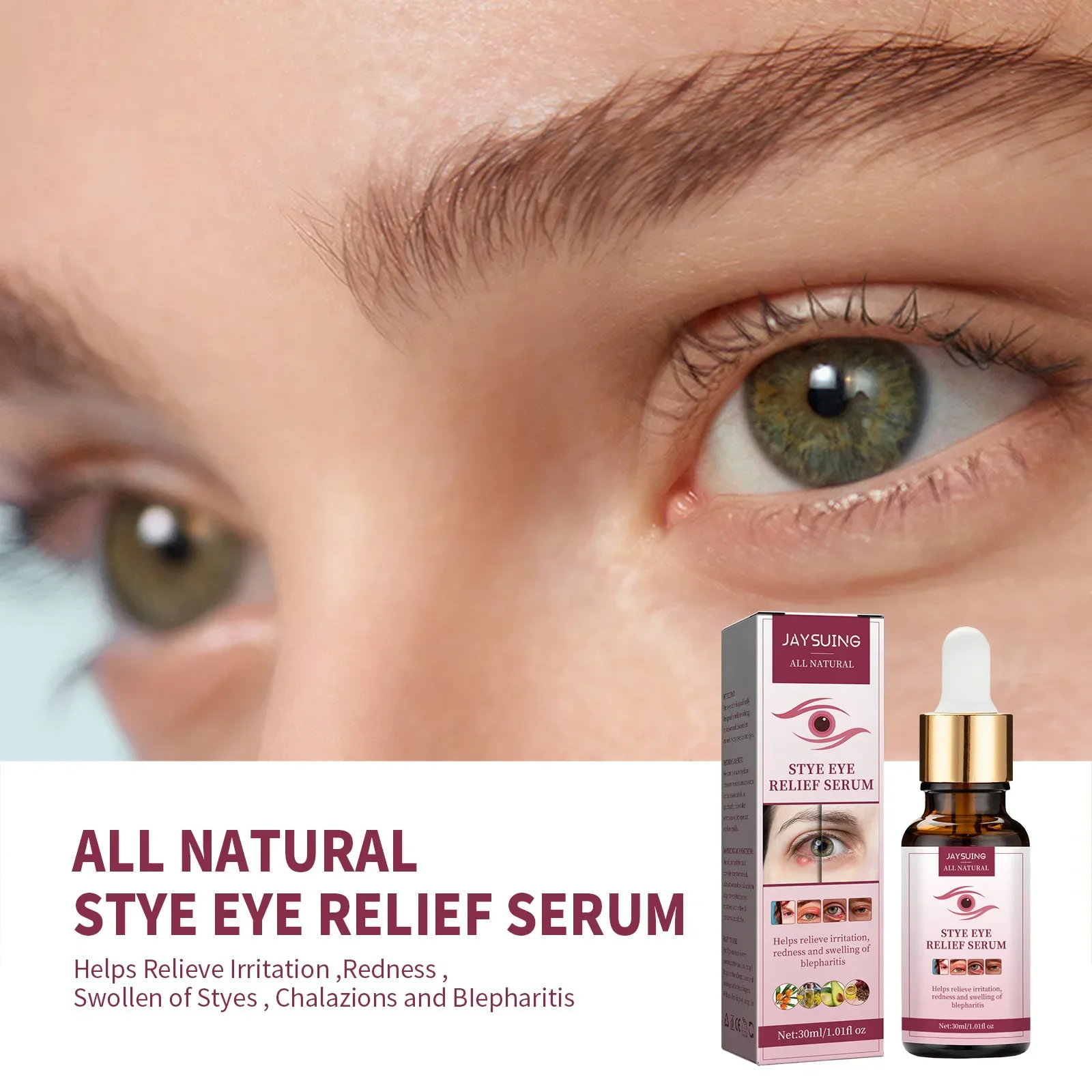 30ml Eye Sweet Soothing Essence Relieving Eyes Sweet Youth Moisturizing Eye Essence Treatment Bags Moisturizing