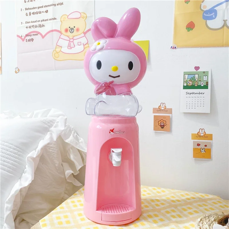 산리오 카툰 헬로 키티 마이 멜로디 데스크탑 워터 디펜서, 귀여운 뷰티 커플 대용량 장난감, 소녀 선물, 2L