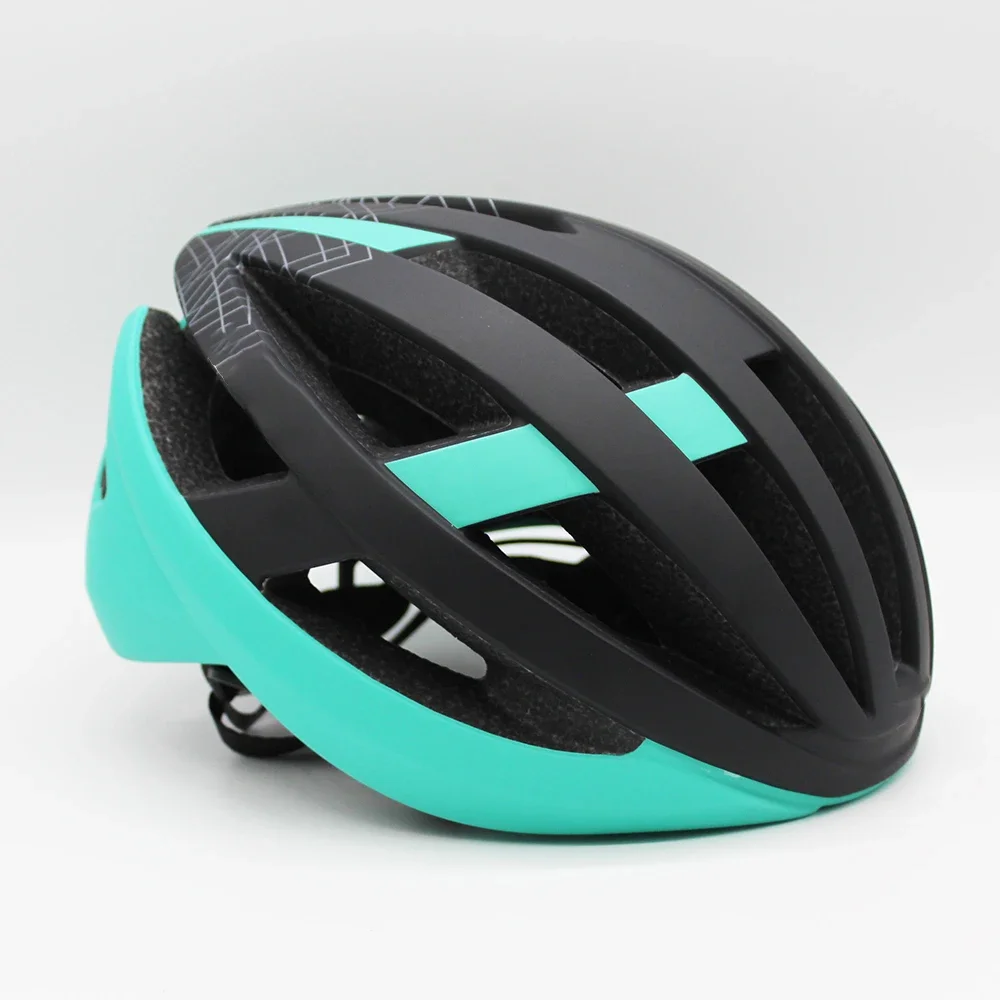 Trenza Casco Azul Cielo Casco De Bicicleta Profesional Para Hombre