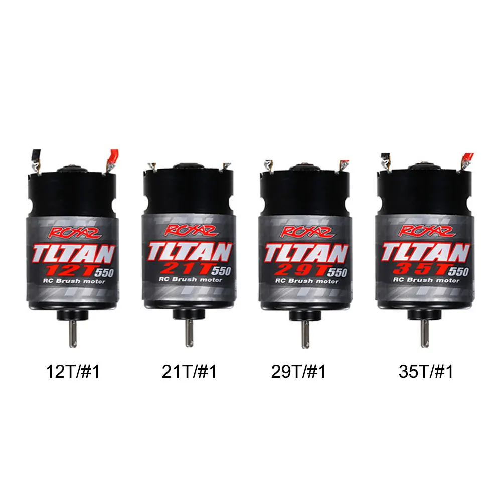 RC카 550 브러시 모터 범용 RC 전자 모터, TRAXXAS TRX4 RC 원격 제어 차량용 내구성 와이어