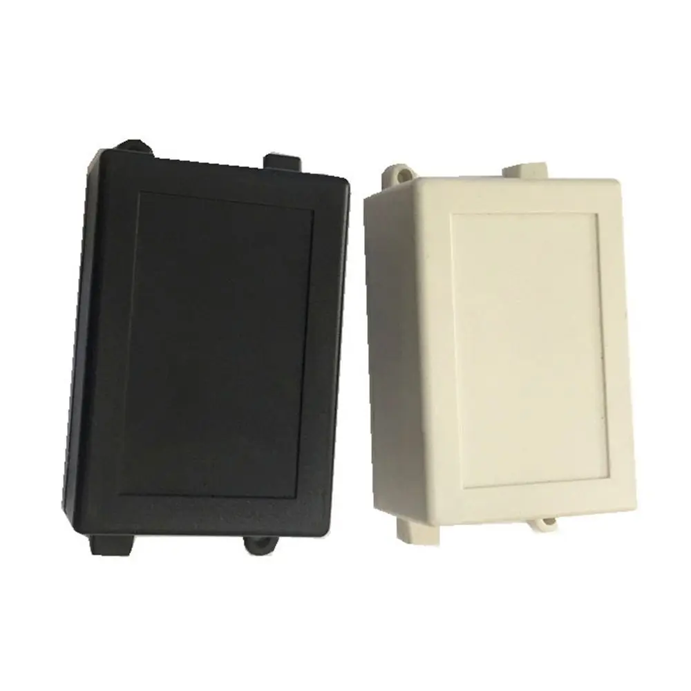 Electronic Enclosure Case Electrical Box Electrical Distribution Box DIY Black White Waterproof Electronic Project Box Device Housing ABS Plastic Practical Instrument Durable Case Enclosure Boxes