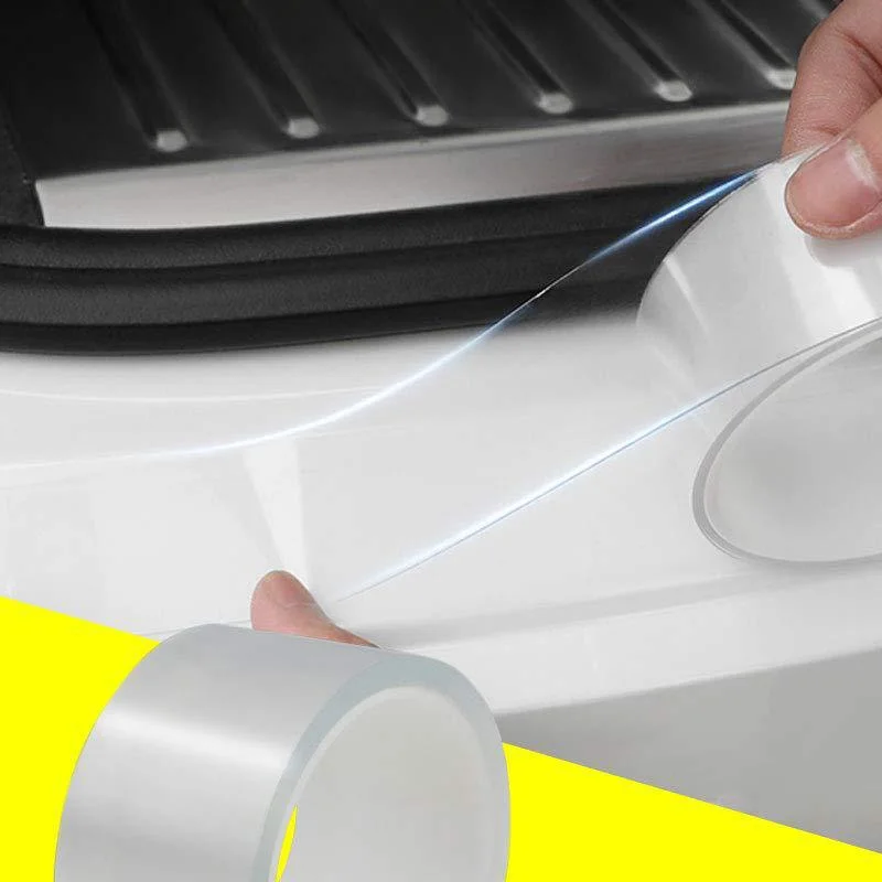 Transparent Car Door Protector 3/5/10M Stickers Anti Scratch Nano Tape Auto Sill Anti-Scratch Glossy Clear Paint Protection Film car door protector