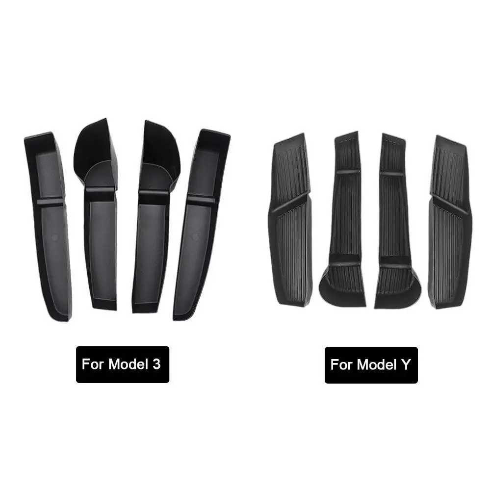 

For Tesla Model 3 Door Storage Box Four Door Tpe Eco-friendly Waterproof Box Door Slot Pad Modification For Model 3/Y Accessory