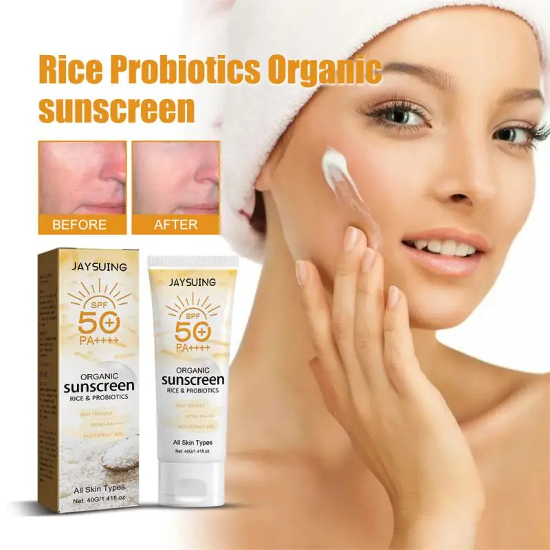 

Facial Body Sunscreen Whitening Sun Cream Sunblock Skin Protective Cream Anti Sun Facial Protection Cream SPF 50 Facial Care