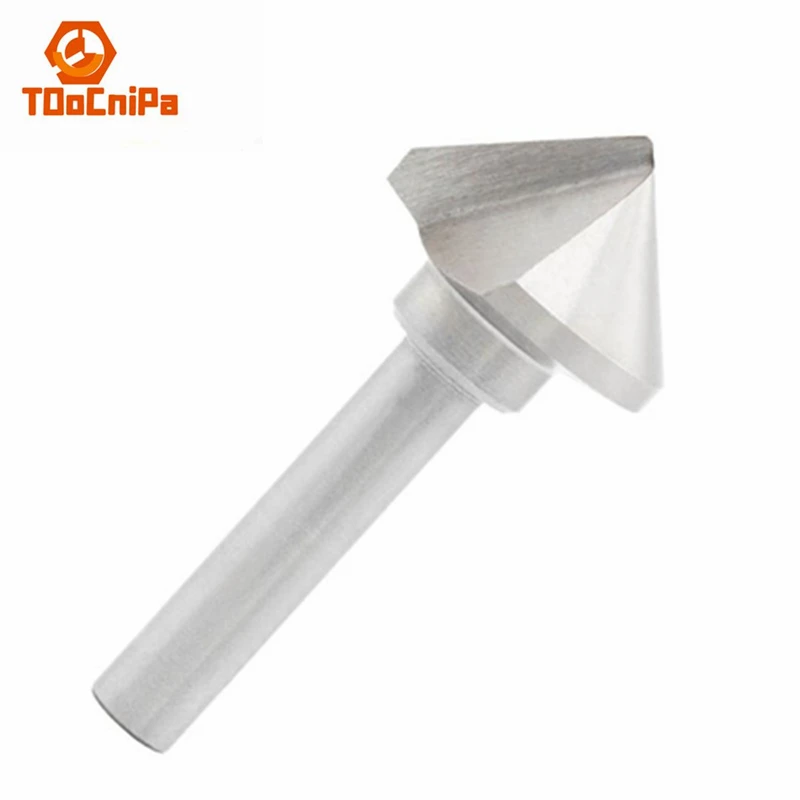 

Deburring Countersink Drill 90-degree Straight Handle Single Edge Three Edge High Speed Steel 45-degree Chamfering Knife