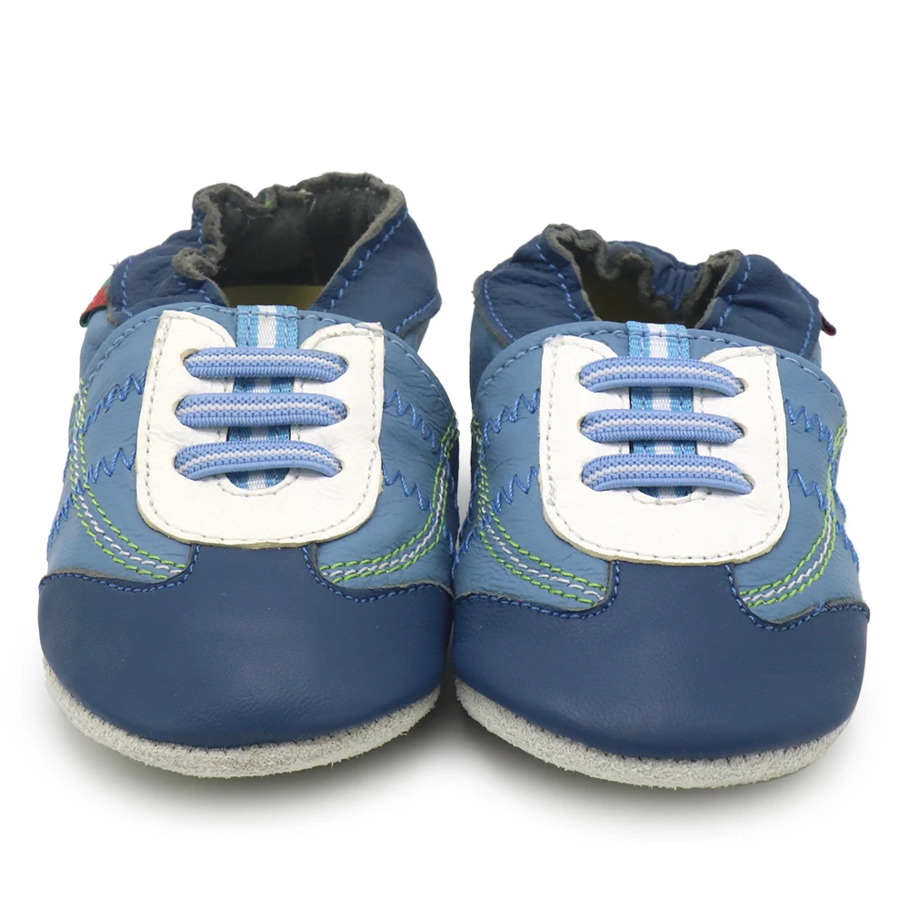 Carozoo Meisje Jongen Schoenen Zachte Schapenvacht Lederen Schoenen Skid-Proof Zachte Zolen Pasgeboren Baby Eerste Wandelaars Schoen Fit 0-24 Monther