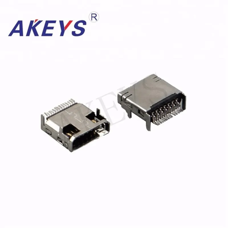 

10PCS USB-S-014-02 4 pins usb connector for mobile phone 10P 12P 14P Usb socket female seat