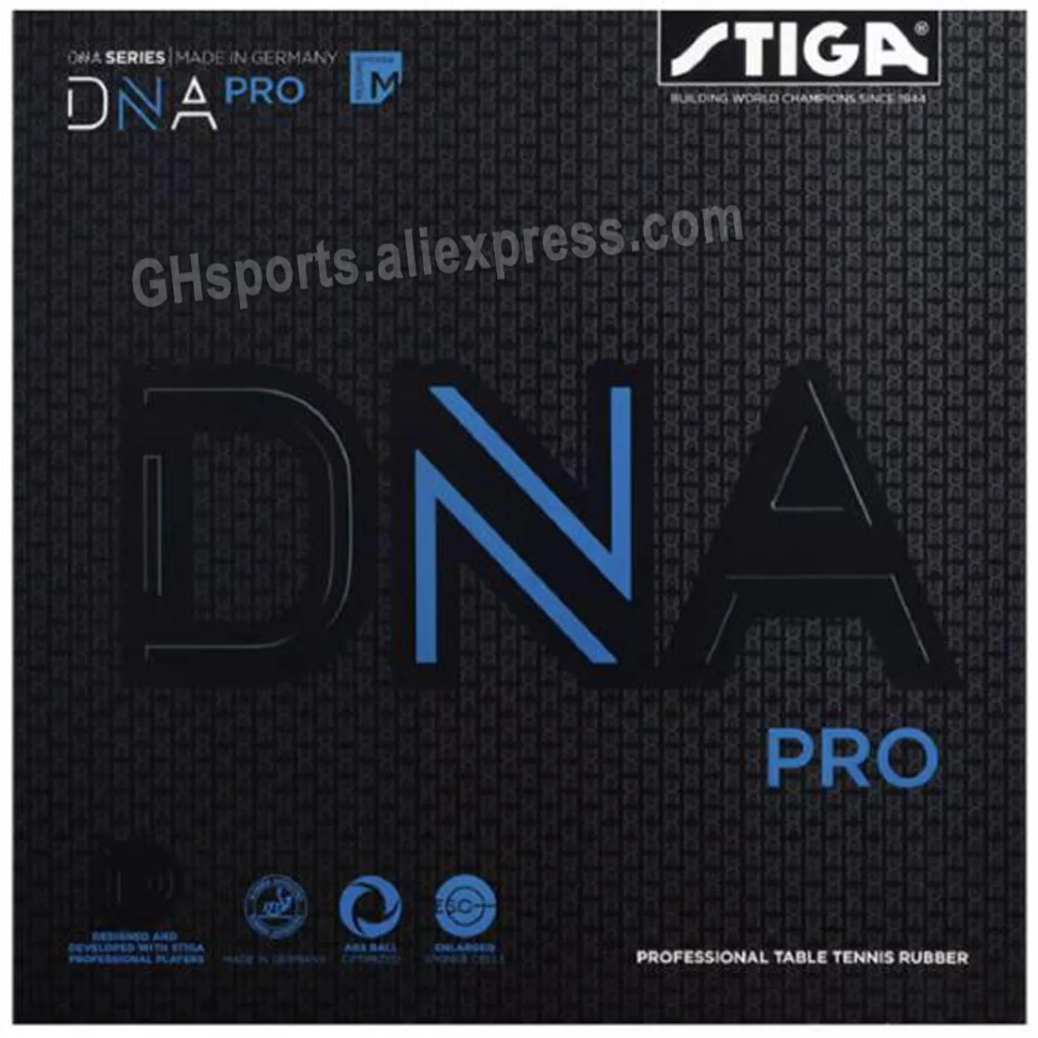 

Резина для настольного тенниса STIGA DNA PRO M / H (сделано в Германии), губка для пинг-понга STIGA DNA