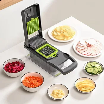 Safe Hand Guard Vegetable Cutter 2