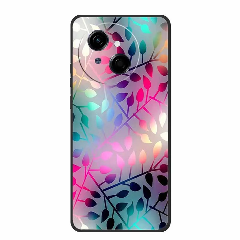 Tecno Spark Go1S Black Silicone Soft TPU Back Cover Case