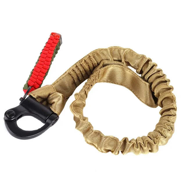 Tactical Hunting Belt Nylon Rubber Shoulder Padding Rotatable Clip Rifle Safety Rope Holder (Sling) Strap 360 Degree 4