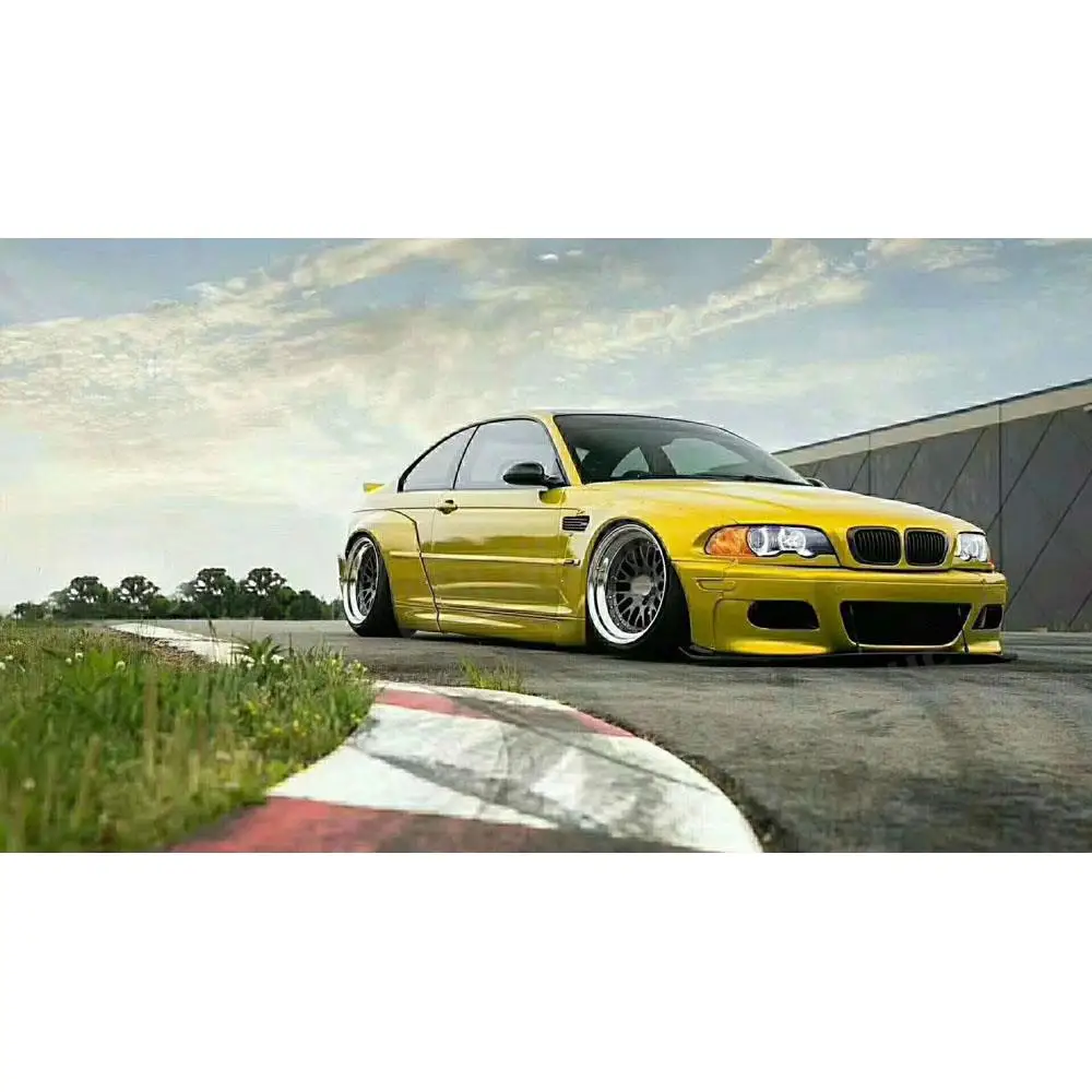 BMW E46 sedan wide body kit – Auto Sport Plastic