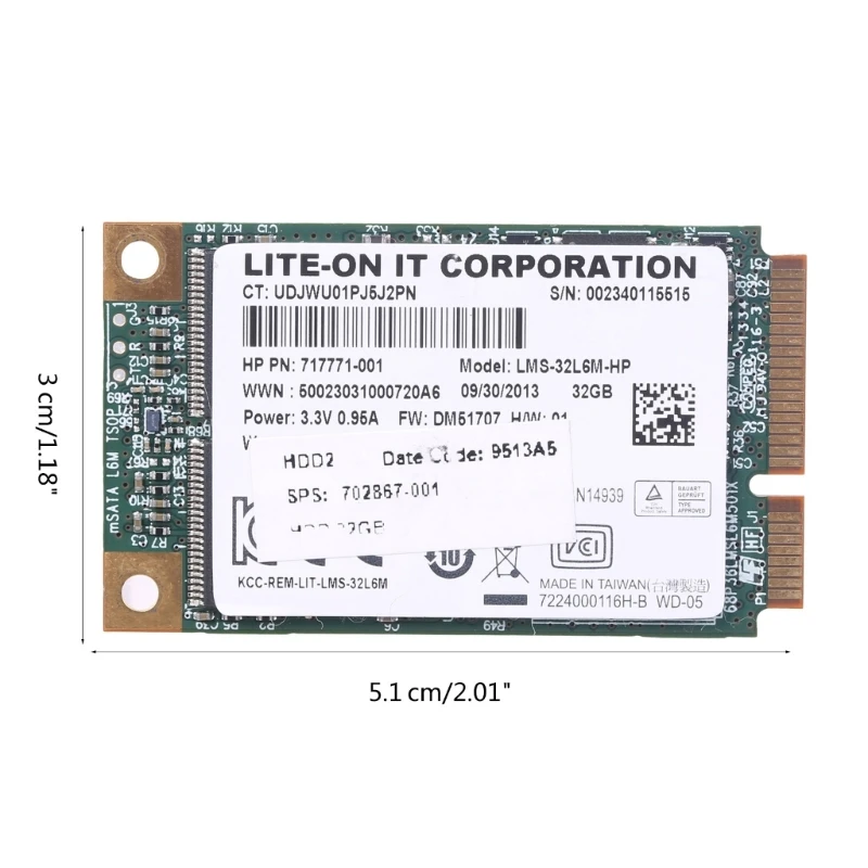 32GB Internal Disk MSATA Hard Reliable Data Transfer and Stability QXNF hard disk