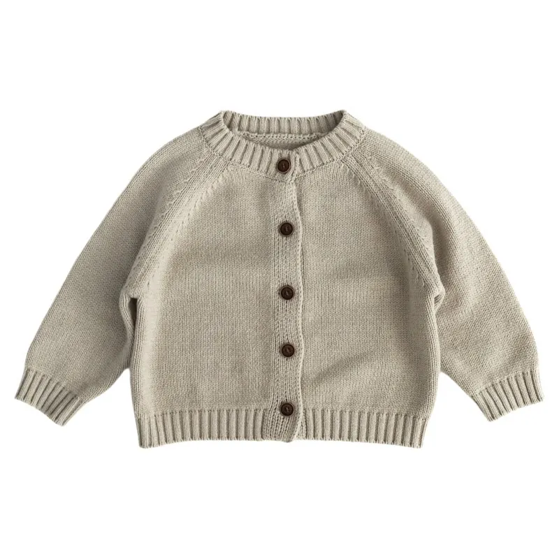 2026 니트 가디건 키즈 남아 여아 한국 빈티지 스타일 루즈 유니섹스 베이비 용 부드럽고 따뜻한 캐주얼 재킷