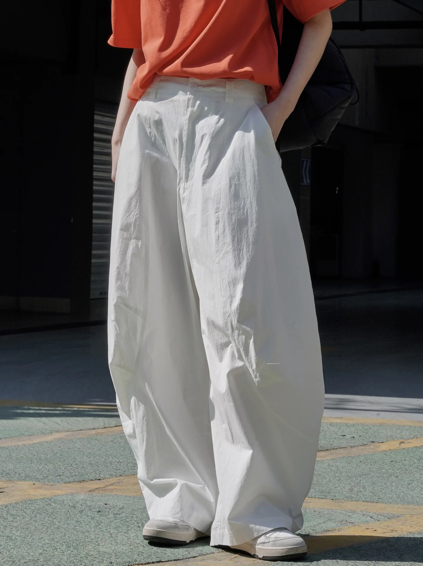 

Брюки женские хлопковые с широкими штанинами, повседневные штаны в стиле милитари, белого, зеленого, розового цветов, на лето