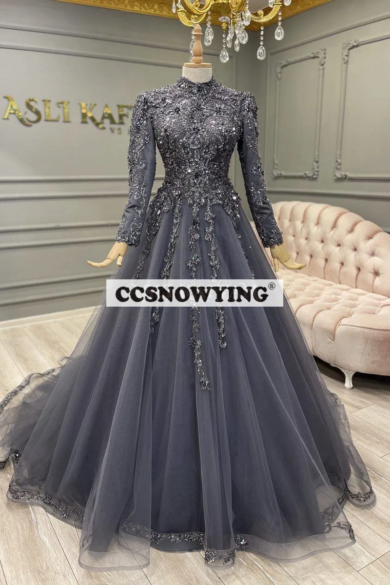 Suitable Dresses on Request Elegant Gown Dubai Evening Dress for Luxury Wedding Robe Formal Party Long Prom Occasion Women 2025