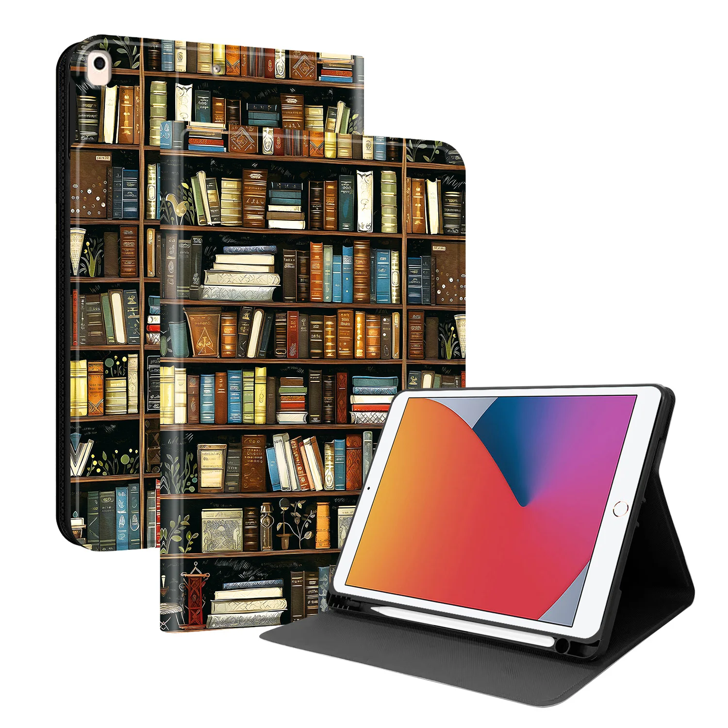 Stylish Tablet Cover with Pen Holder and Stand Feature