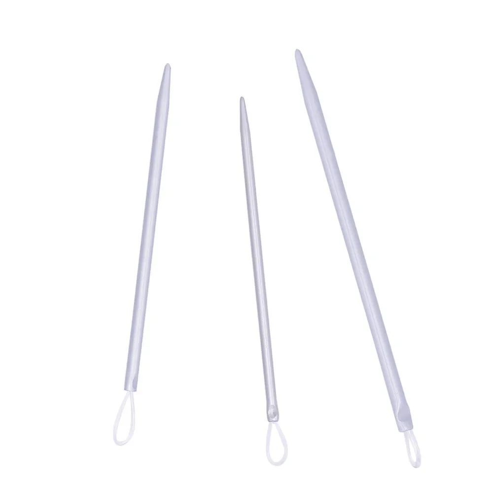 Description Picture 3 of item3PCS/Set Nylon Wire Knitting Needles Yarn Sewing Needles Apparel Sewing & Fabric Art Craft Big Eye Wool Thick Knitter