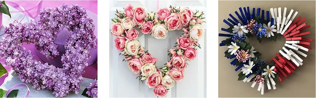 Heart Shaped Wire Wreath Frame Hobbycraft Wire Wreath Form 12