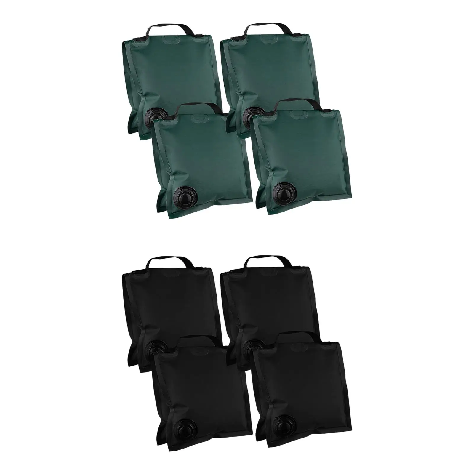 

4Pcs Canopy Weight Bags Large Capacity Foldable Filled with Water Fixing Water Bags for Camping Tent Camera Umbrella Beach