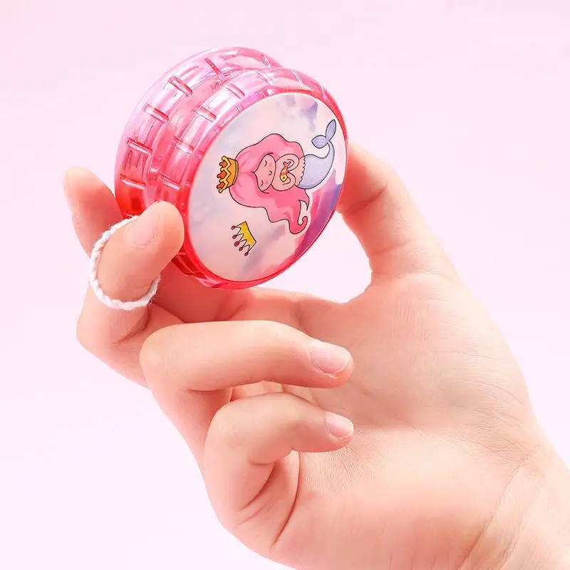 Classic Funny Glowing YoYo Ball LED Flashing Yoyo Toy Children Luminous Kids Party Glow Entertainment