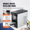 Nugget Ice Maker, 37lbs in 24  2 Way Water Refill Self Cleaning Nugget Ice Maker with Scoop and Basket for H 3