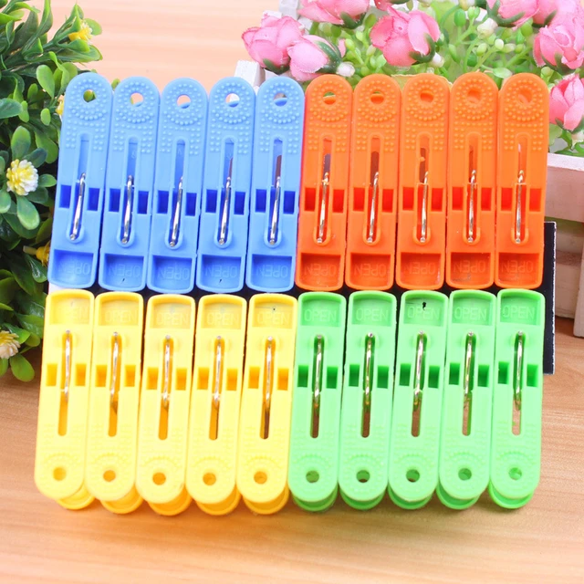 Laundry Hooks Clothespins Hanging Clips  Plastic Clothes Hanging Clips -  8/24pcs - Aliexpress