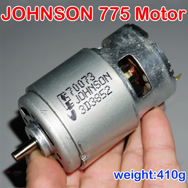 JOHNSON 775 DC Motor 12V 16V 18V High Speed Power Große Drehmoment Motor  Für Bohrer 