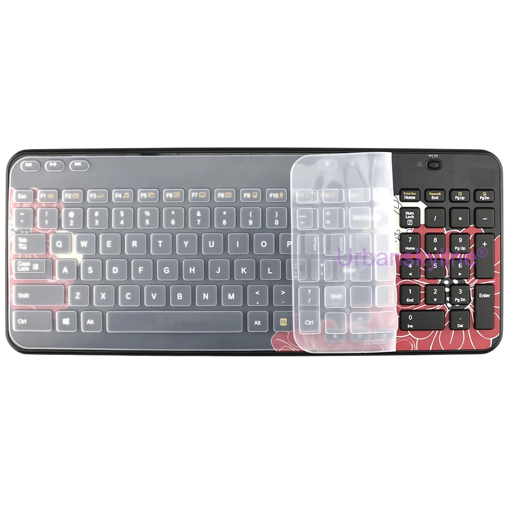 Clear Silicone Keyboard Protector Cover - Wireless Protective Skin