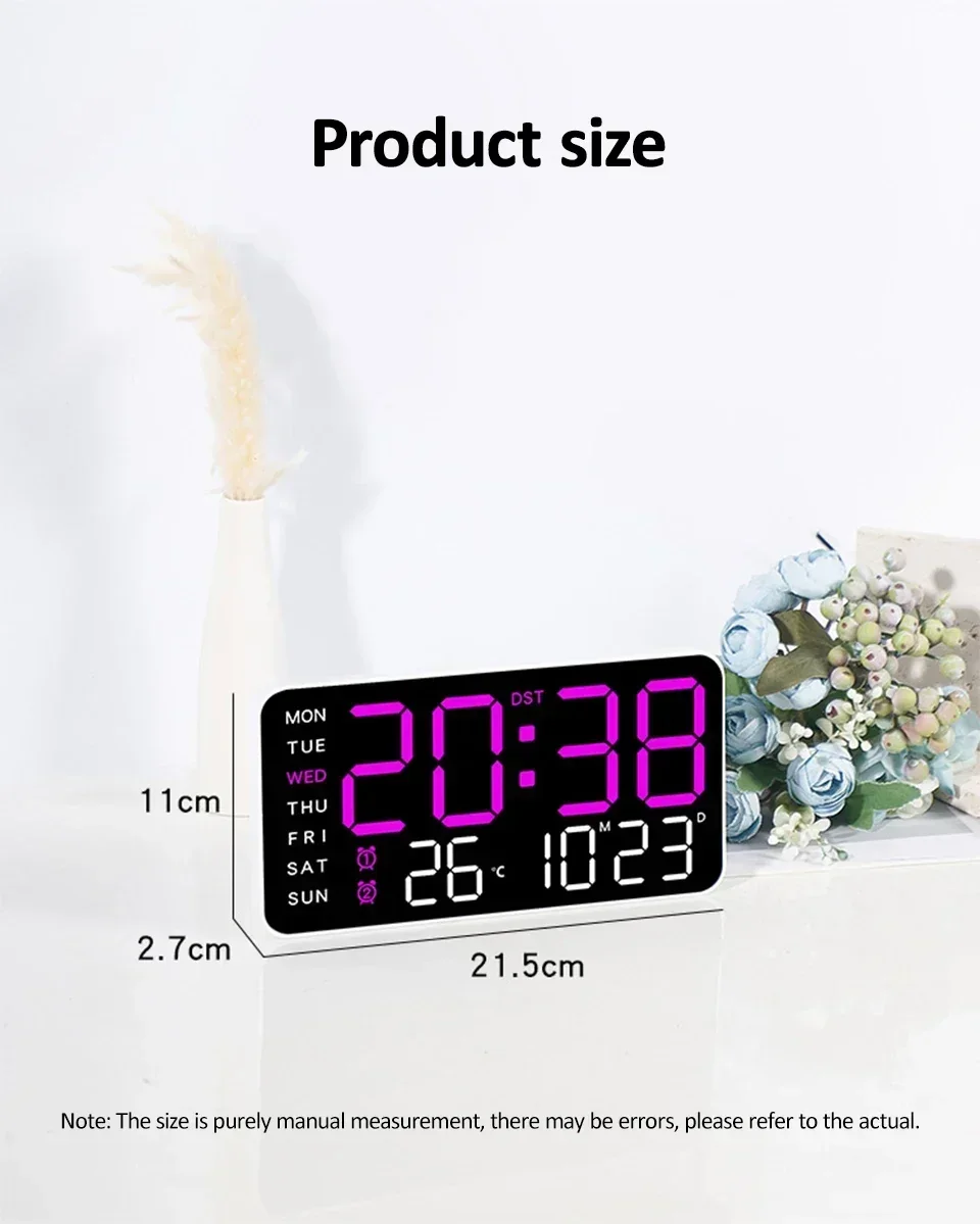 Large LED Digital Clock 2