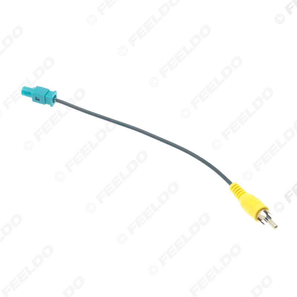 메르세데스/랜드로버/포르쉐/포드/폭스바겐 설치용 FEELDO 남성용 Fakra-RCA 카메라 리텐션 케이블  HQ7615